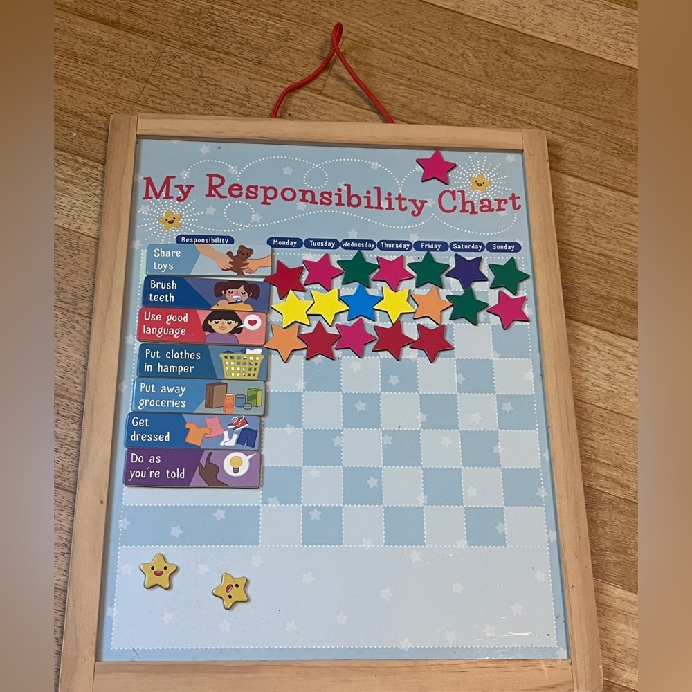 Melissa & Doug Magnetic Responsibility Chart